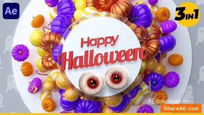 Happy Halloween Openers template preview