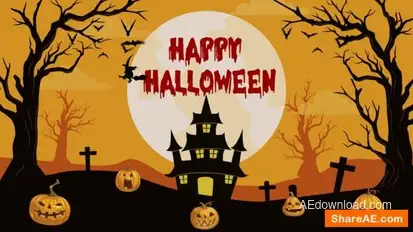 Happy Halloween Openers template preview