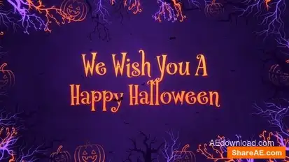 Happy Halloween Openers template preview