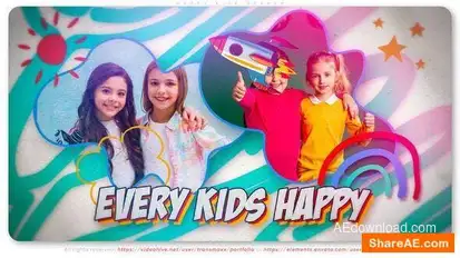 Happy Kids Opener Openers template preview