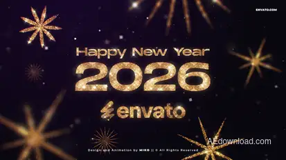 Happy New Year Openers template preview