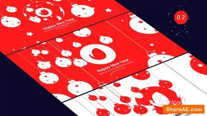 Happy New Year Logo 2 Logo Stings template preview