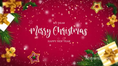 Happy New Year Slideshow Video Displays template preview