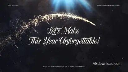 Happy New Year Wishes Titles template preview