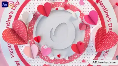 Happy Valentines Day Logo Logo Stings template preview