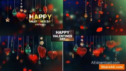 Happy Valentines day Opener Openers template preview