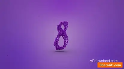 Happy Womens Day Logo Stings template preview