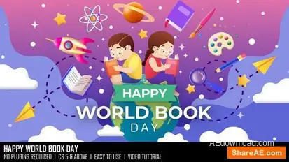Happy World Book Day Openers template preview