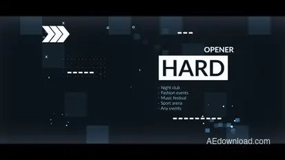 Hard Opener Openers template preview