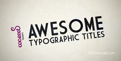 HD Kinetic Typography Openers template preview