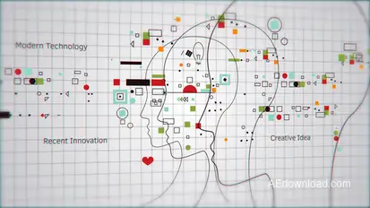 Head Technology Logo Stings template preview