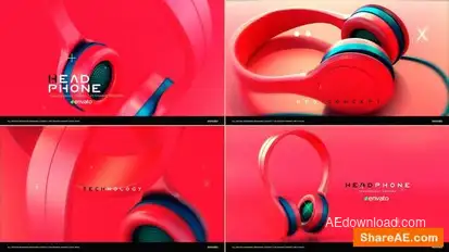 Headphone Promo Openers template preview