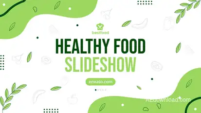 Healthy Food Slideshow Product Promo template preview