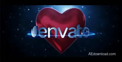 Heart Logo Logo Stings template preview