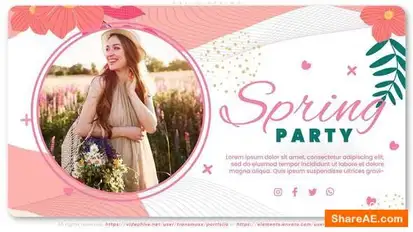 Hello Spring Openers template preview