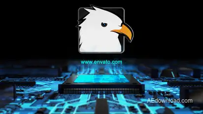 Hi-Tech Energy Logo Logo Stings template preview