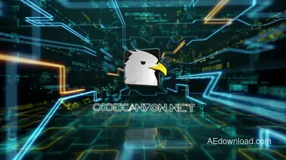 Hi-Tech Logo Reveal | After Effects Template Logo Stings template preview