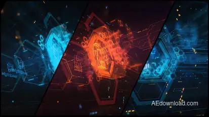 High Tech Logo V10 Energetic Logo Stings template preview