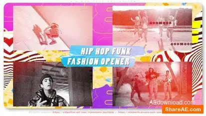 Hip Hop Funk Collection Openers template preview