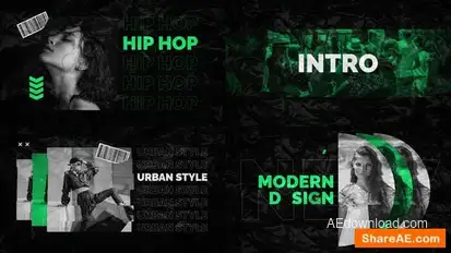 Hip Hop Intro Openers template preview