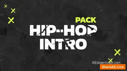 Hip-Hop Intro & Story Pack Openers template preview
