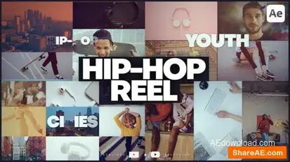 Hip-Hop Reel Openers template preview