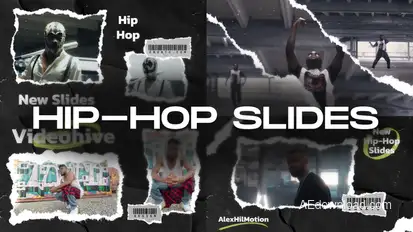 Hip-Hop Slides Openers template preview