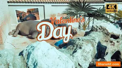 Hippo Valentines Day Openers template preview