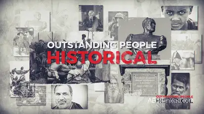 Historical // Outstanding People Openers template preview