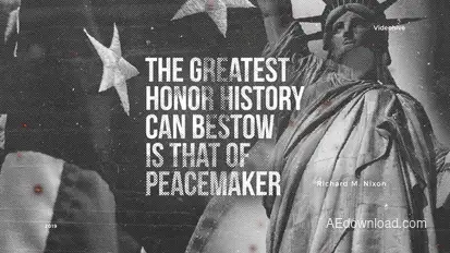 Historical Quotes - Slideshow Video Displays template preview