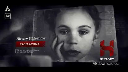 History And Documentary Video Displays template preview