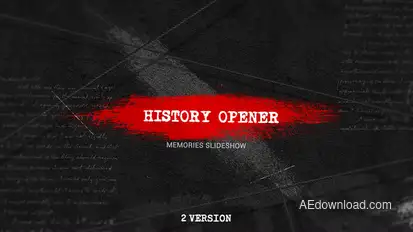History Opener Openers template preview