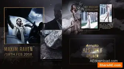 History Opener Openers template preview