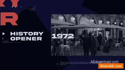 History Opener Openers template preview