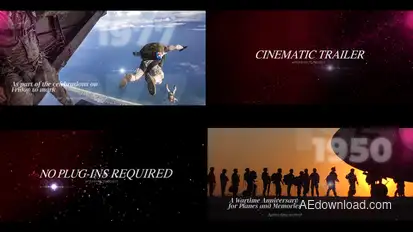 History Slideshow Video Displays template preview