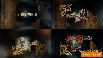 History Time Vintage Opener Openers template preview