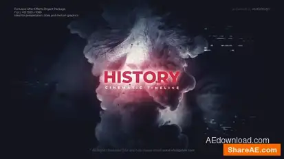 History Timeline Openers template preview