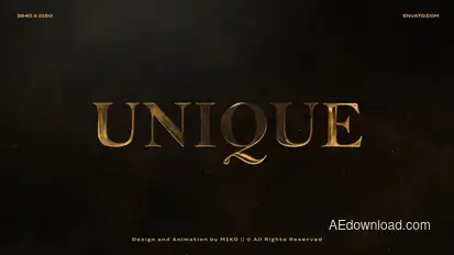 History Trailer Titles template preview