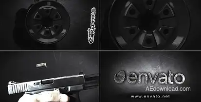 Hitman Logo Logo Stings template preview