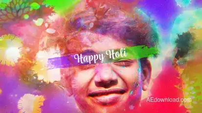 Holi Photo Opener Openers template preview