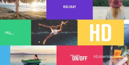 Holiday Openers template preview