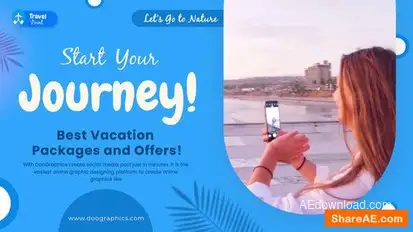 Videohive Holiday Slideshow 34137710 Video Displays template preview