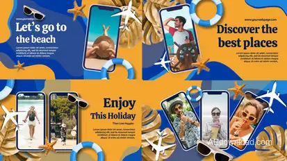 Holiday Time Openers template preview