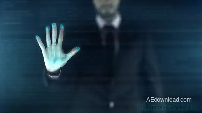 Holographic Display - Digital Era Video Displays template preview