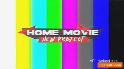 Home Movie(90s) Openers template preview