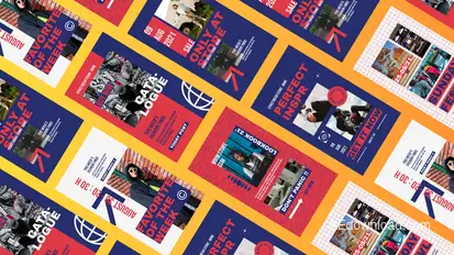 Horribla Flat Media Instagram Reel Product Promo template preview