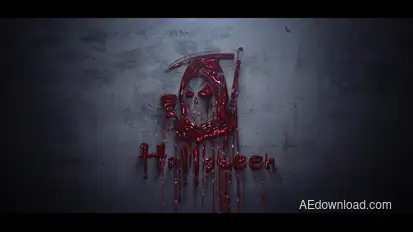 Horror Logo Logo Stings template preview