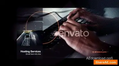 Hosting Technology Openers template preview