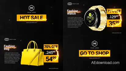 Hot Sale - Black Friday Promo Product Promo template preview