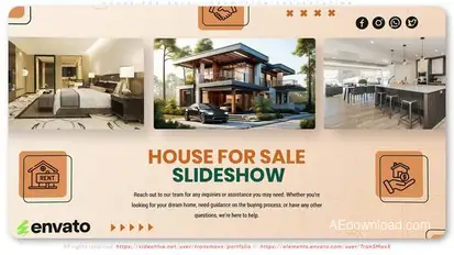 House For Sale - Promotion Presentation Product Promo template preview